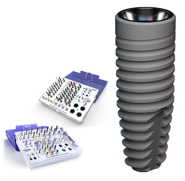 Azure™ Tapered  Bone Level Implants