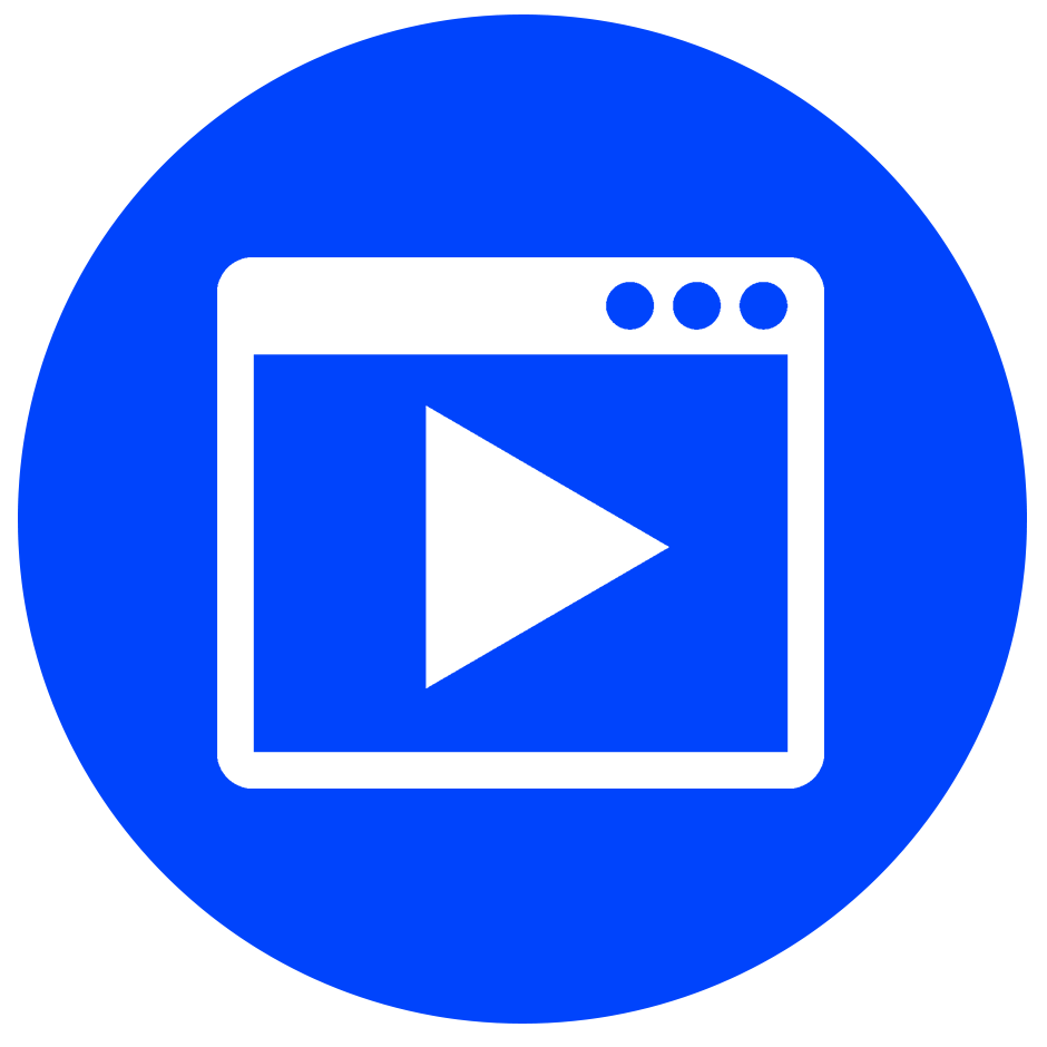 Instructional Videos Icons